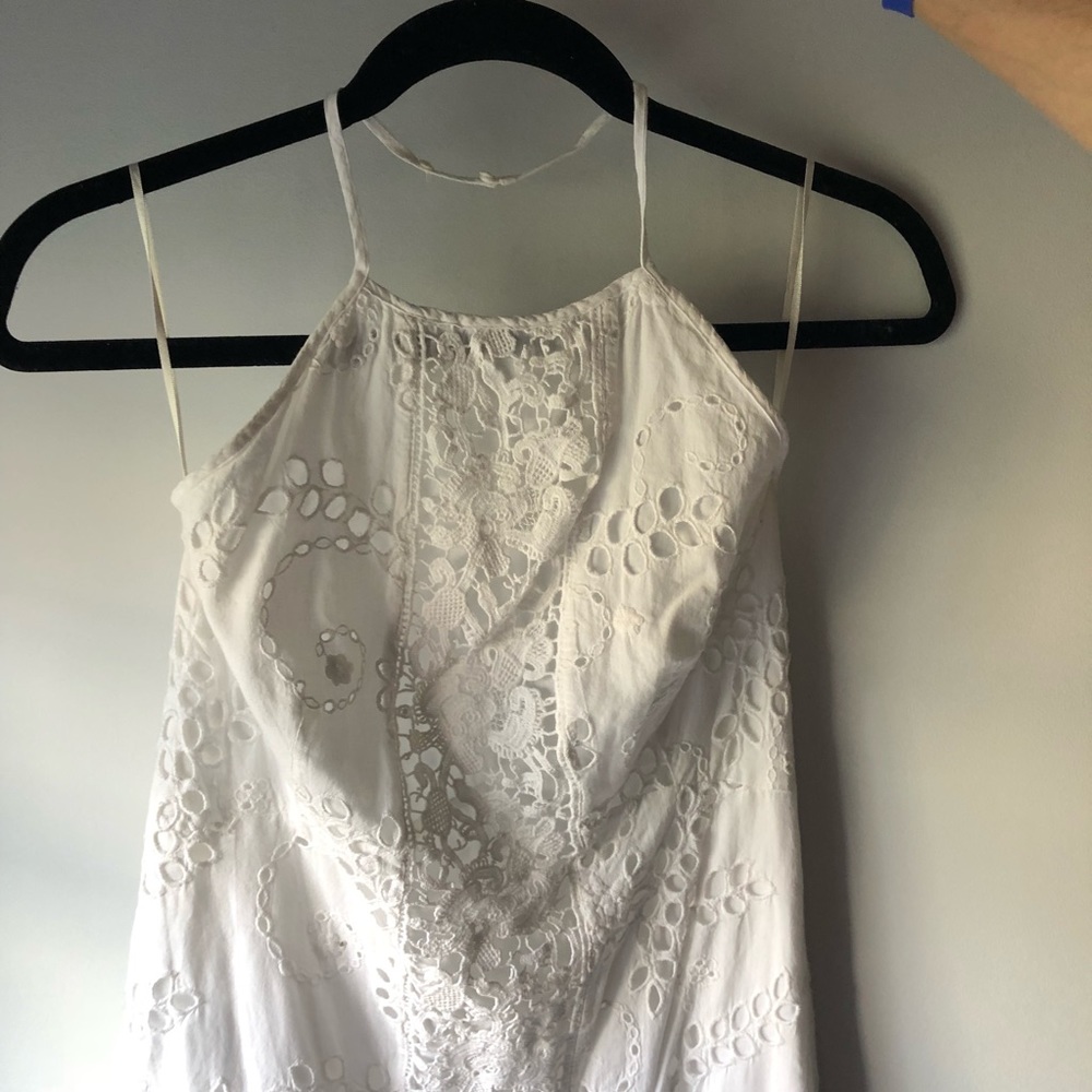 Zara White Dress